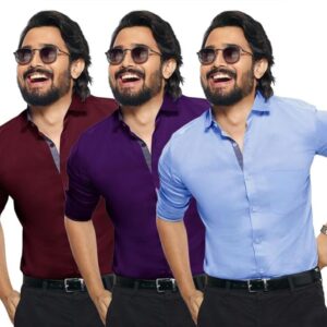 Shirt for Men Cotton Long Sleeve Casual Shirt Formal Shirt Regular Fit Shirt