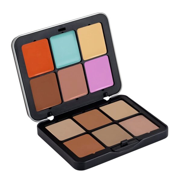 MARS Cover Rangers Creamy Matte Concealer And Corrector Palette For Face Makeup (24 Gm) (01-Multicolor)
