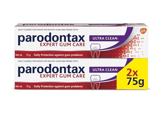 Toothpaste For Daily Protection Against Gum Problems, 75g*2
