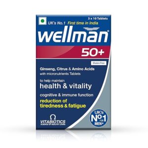 Wellman 50+ Multivitamin Tablets for Men Aged 50+