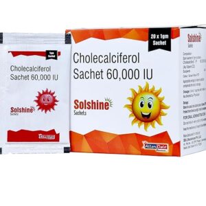 Allen Dale Vitamin D3, 20 Sachet for Strong Bones, Muscles