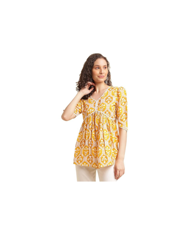 Women's Printed Regular Fit Top