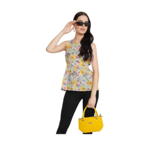 Printed Peplum Top for Girls