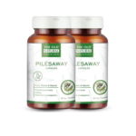 The Old Natural Pilesaway Piles medicine (Pack of 2-120 Capsules)