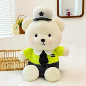 Super Soft Police Teddy Soft Toy