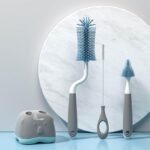 Hygo Care Teddy Baby Bottles Cleaning Brushes 360 Degree Rotatable