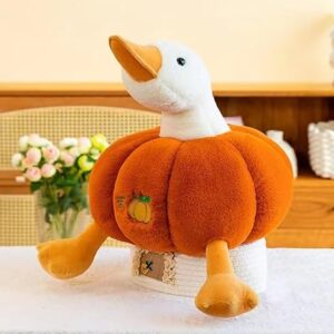 Pumpkin Duck Stuffed Plush Animal | Super Soft Toy