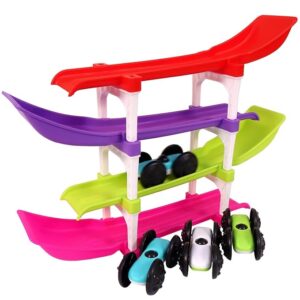 Racer Ramp Toy With 4 Cars