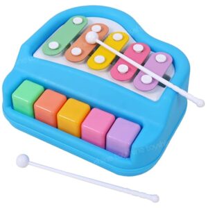 Musical Xylophone and Mini Piano, Non Toxic, Non-Battery, Assorted Color