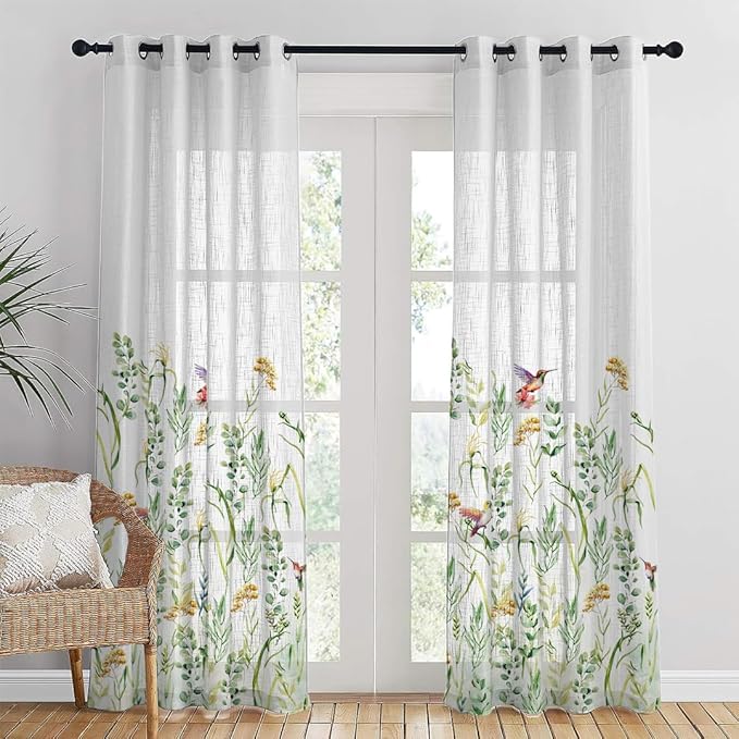 Grommet Long Door Curtains ( Pack of 2 )