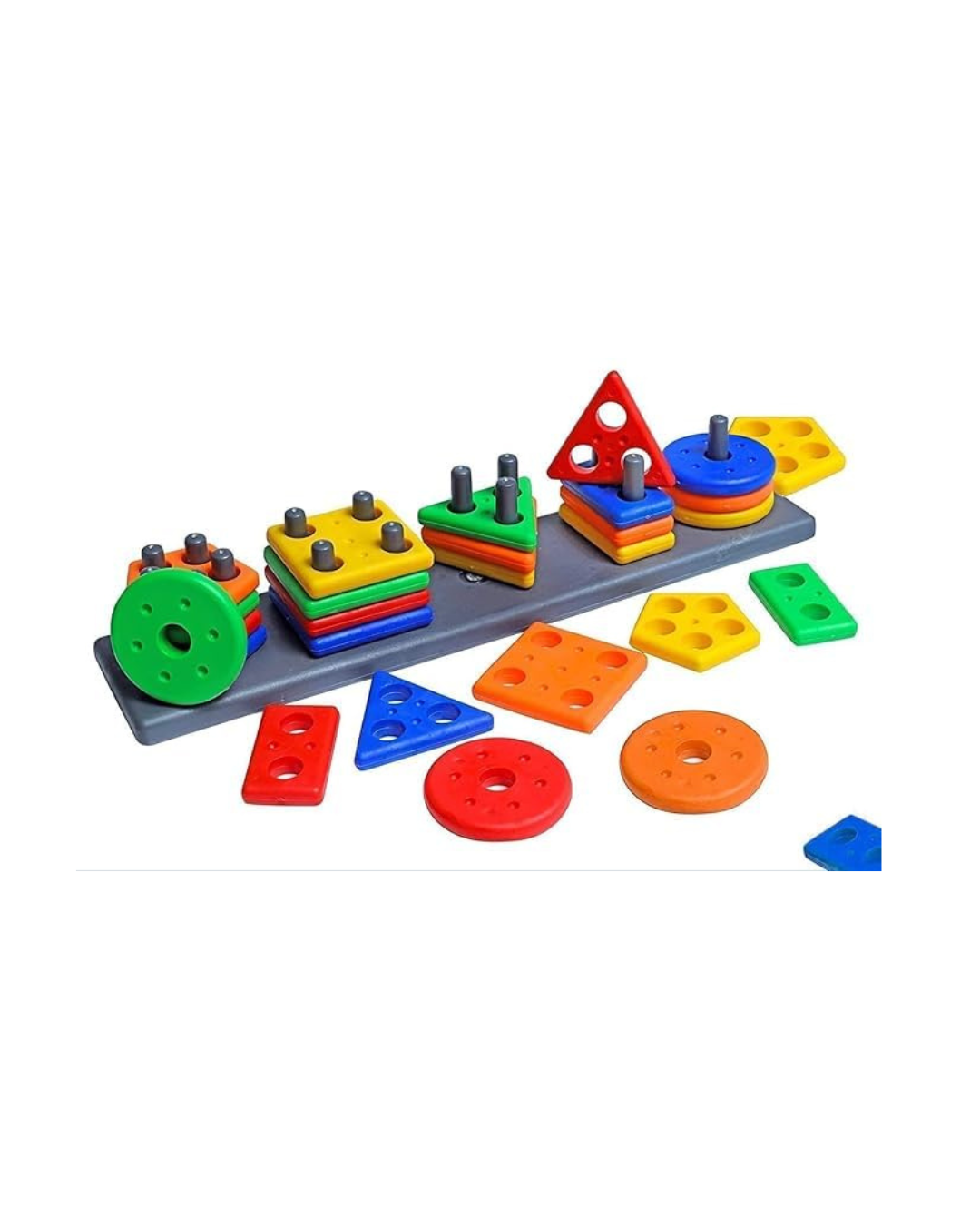 Angle Geometric Plastic Blocks, Sorting & Stacking Toys