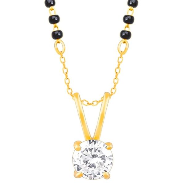 Silver 18k Gold Plated Rose Gold Plated Mangalsutra Sets