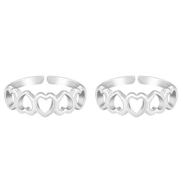 Silver Toe Rings
