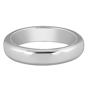 Silver Resilient Ring For Him, Fixed Size