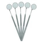Dental Mouth Mirror With Handle (Pack Of 5)