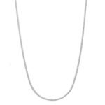Stylish Unisex Snake Design Silver Chain