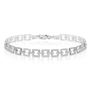 Sterling Silver Classic Link Bracelet