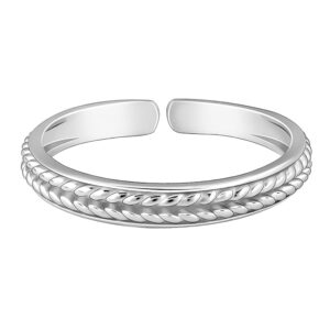 Silver Czar Ring For Him, Adjustable