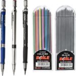 2mm Mechanical Pencils with Color Lead Refills