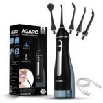Ultra Plus Dental Flosser for teeth, Portable Cordless & Rechargeable, 4 Cleaning Modes